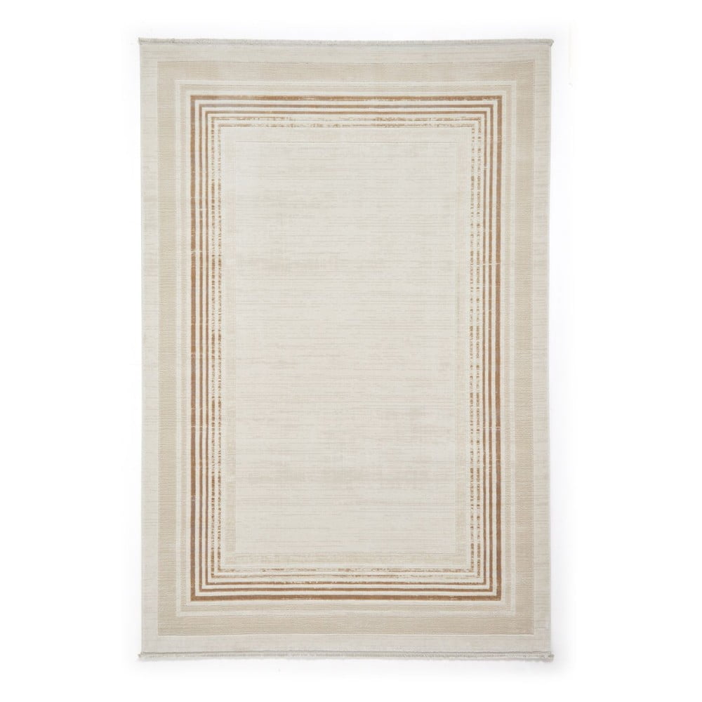 Bézs-krémszínű szőnyeg 80x150 cm Mirage Cream – Think Rugs