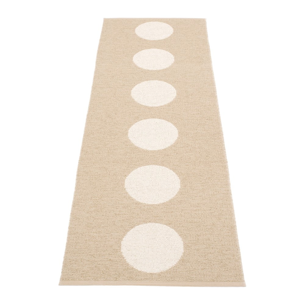 Bézs kültéri-beltéri futószőnyeg 70x225 cm Vera Beige – Pappelina