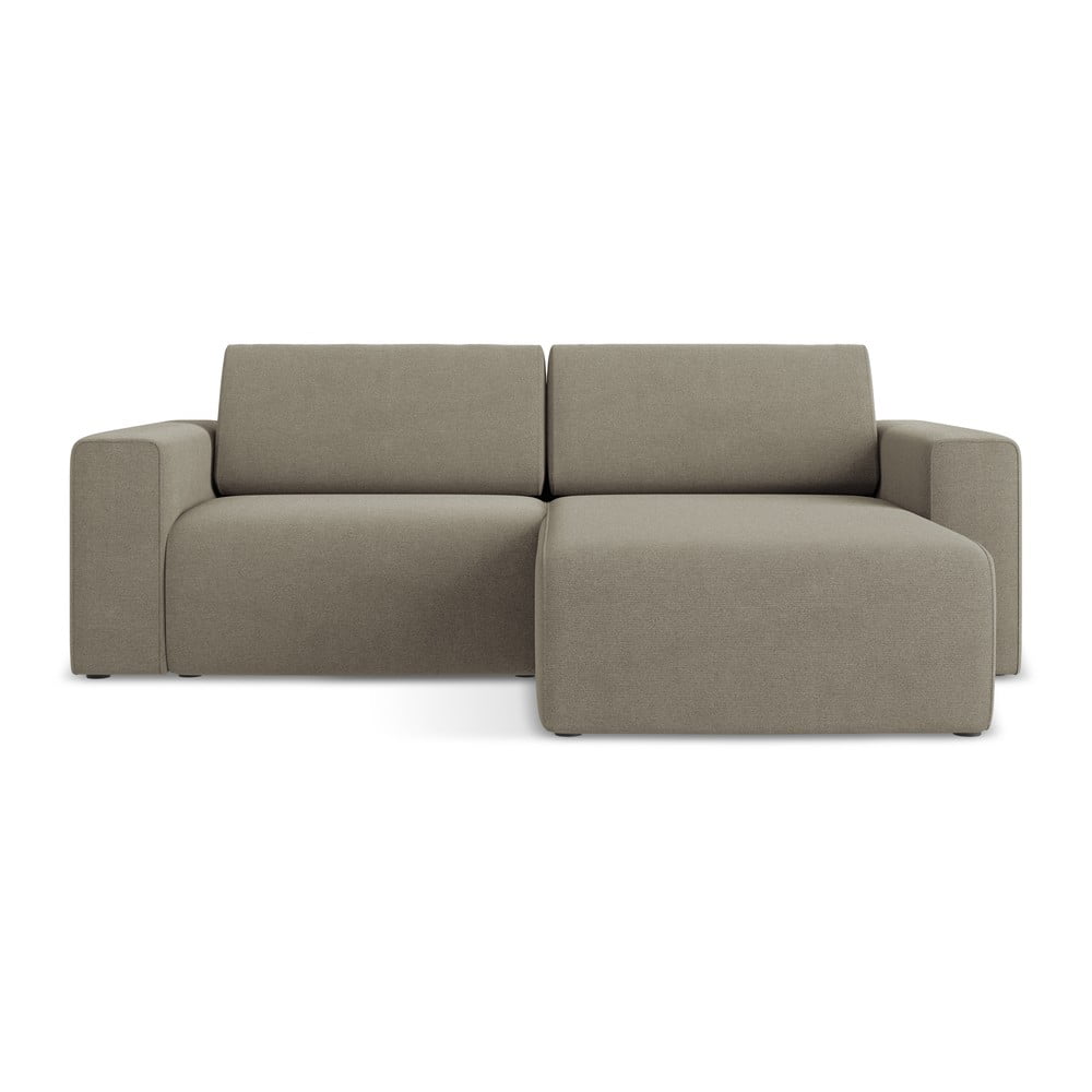 Bézs sarokkanapé (jobb oldali) Kalea – Makamii