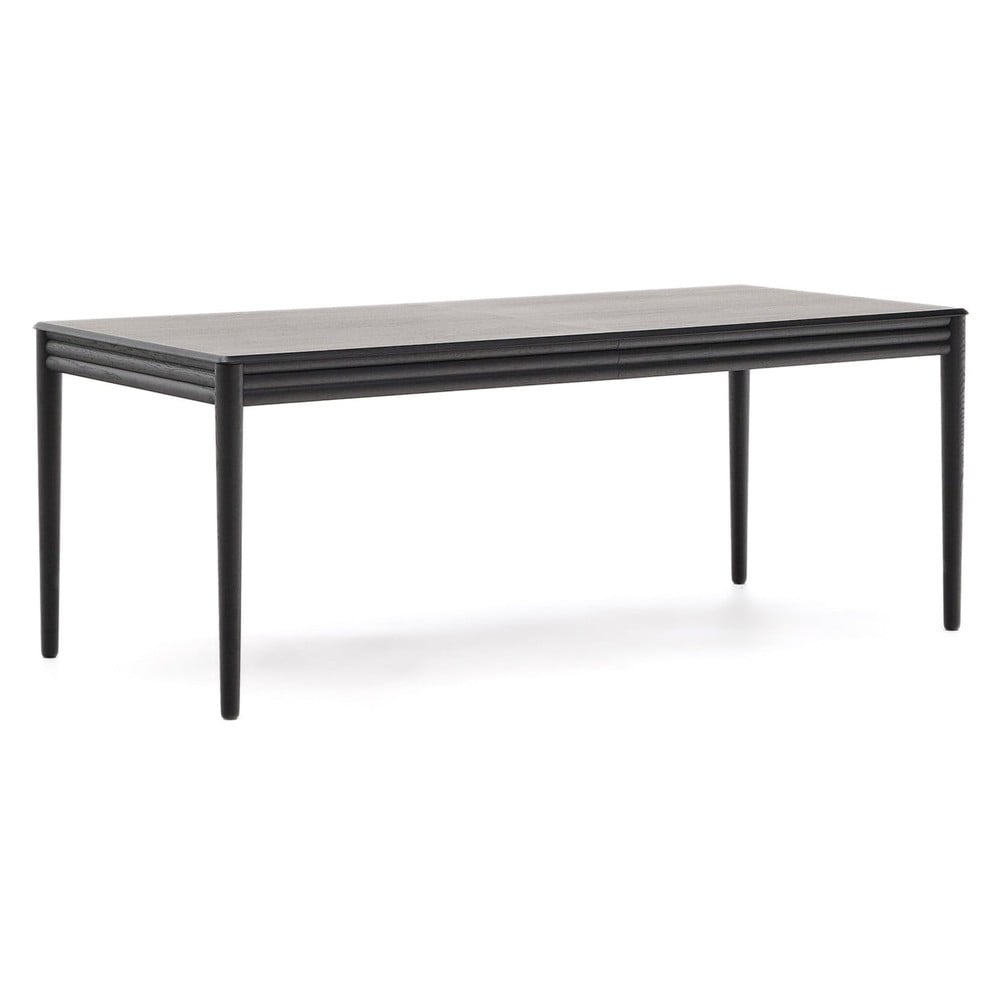 Bővíthető étkezőasztal hosszabbító asztallappal tölgyfa dekorral 90x200 cm Lenon – Kave Home