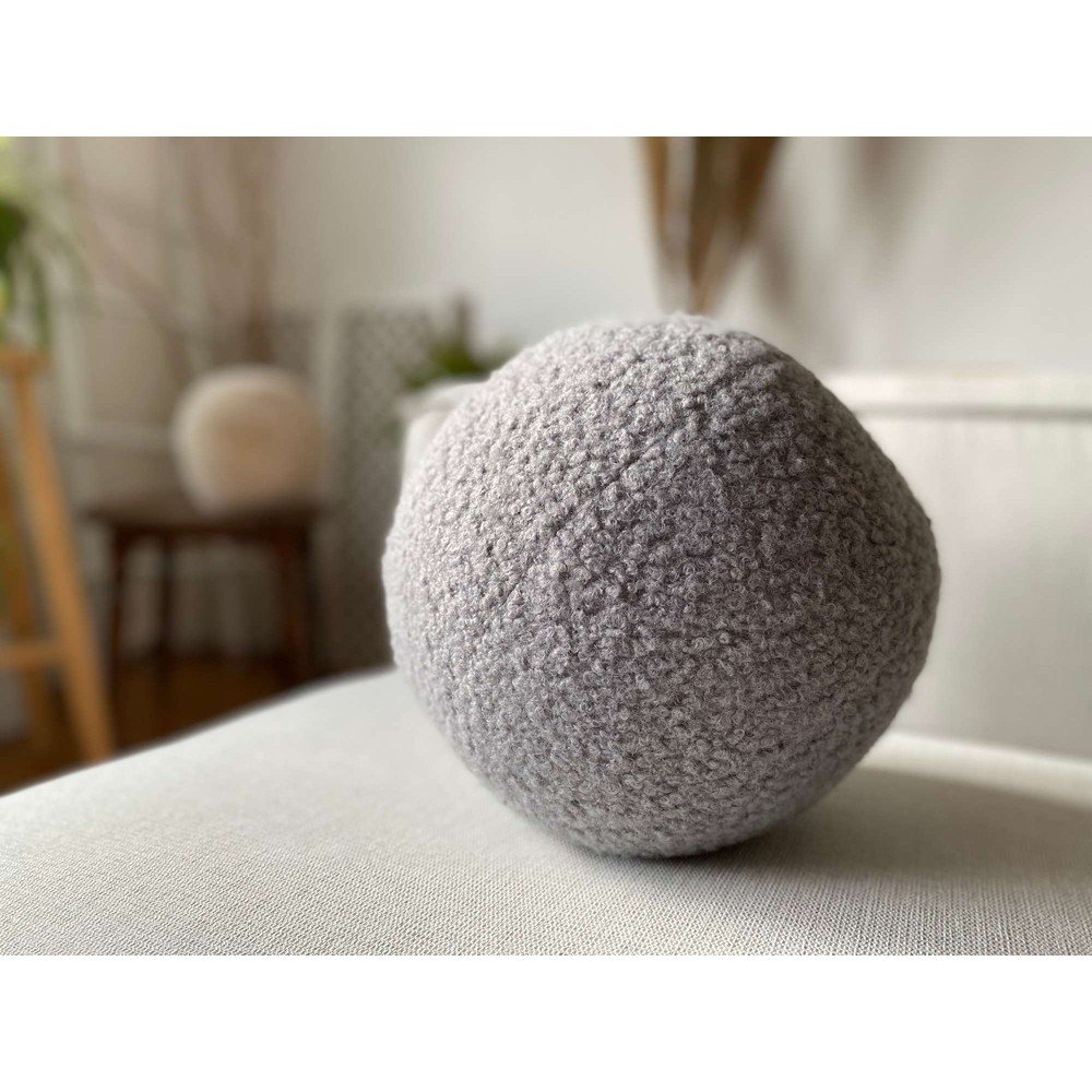 Buklé díszpárna ø 20 cm Top – Mioli Decor