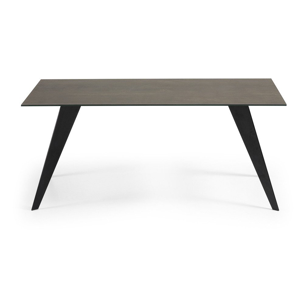 Étkezőasztal kerámia asztallappal 100x180 cm Koda – Kave Home