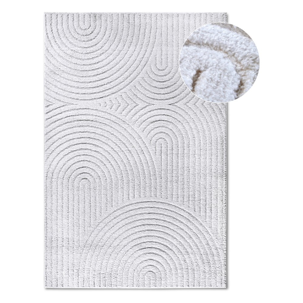 Fehér szőnyeg 120x170 cm Panglao New York White – Elle Decoration