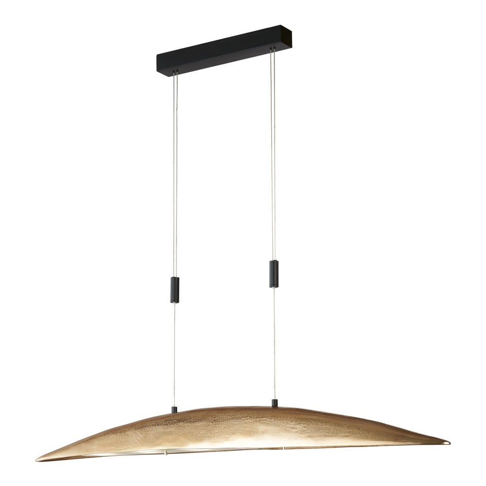 Fekete-aranyszínű LED dimmelhető függőlámpa Colmar – Fischer & Honsel