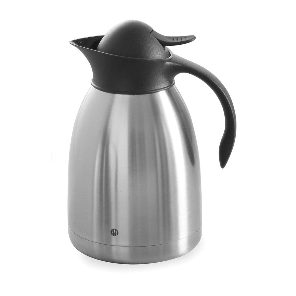 Fekete-ezüstszínű termosz 1