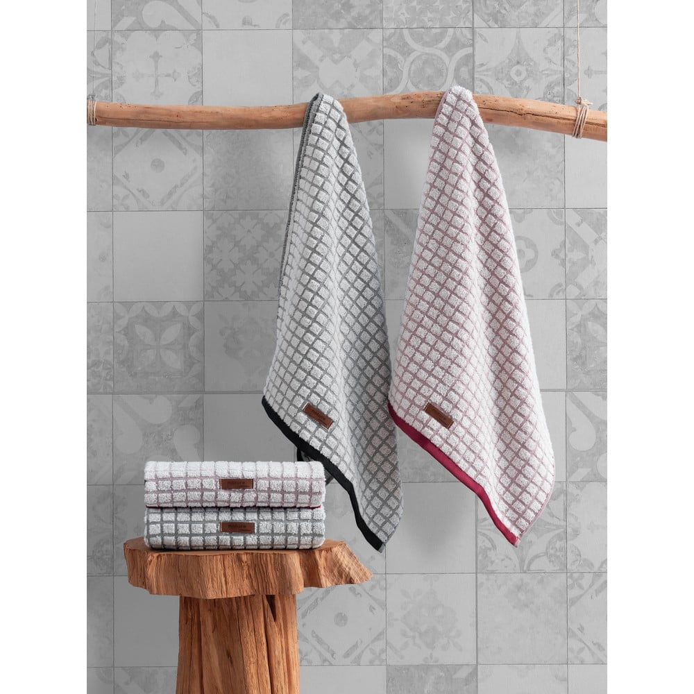 Frottír törölköző szett 4 db-os 50x90 cm Nature – Foutastic