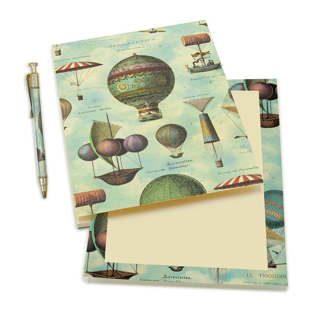 Jegyzettömb golyóstollal 50 oldal A5 Air Baloons – Kartos