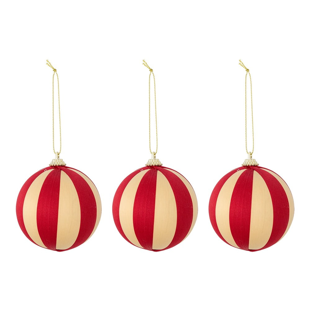 Karácsonyfadísz készlet 3 db-os ø 8 cm Wynn – Bloomingville