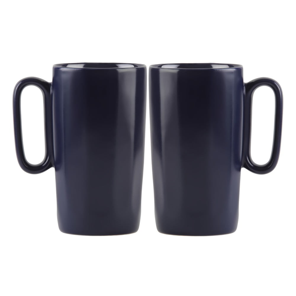 Kék agyagkerámia bögre szett 2 db-os 330 ml Fuori – Vialli Design