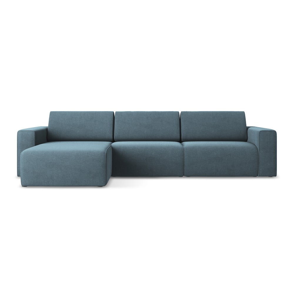 Kék moduláris sarokkanapé (bal oldali) Kalea – Makamii