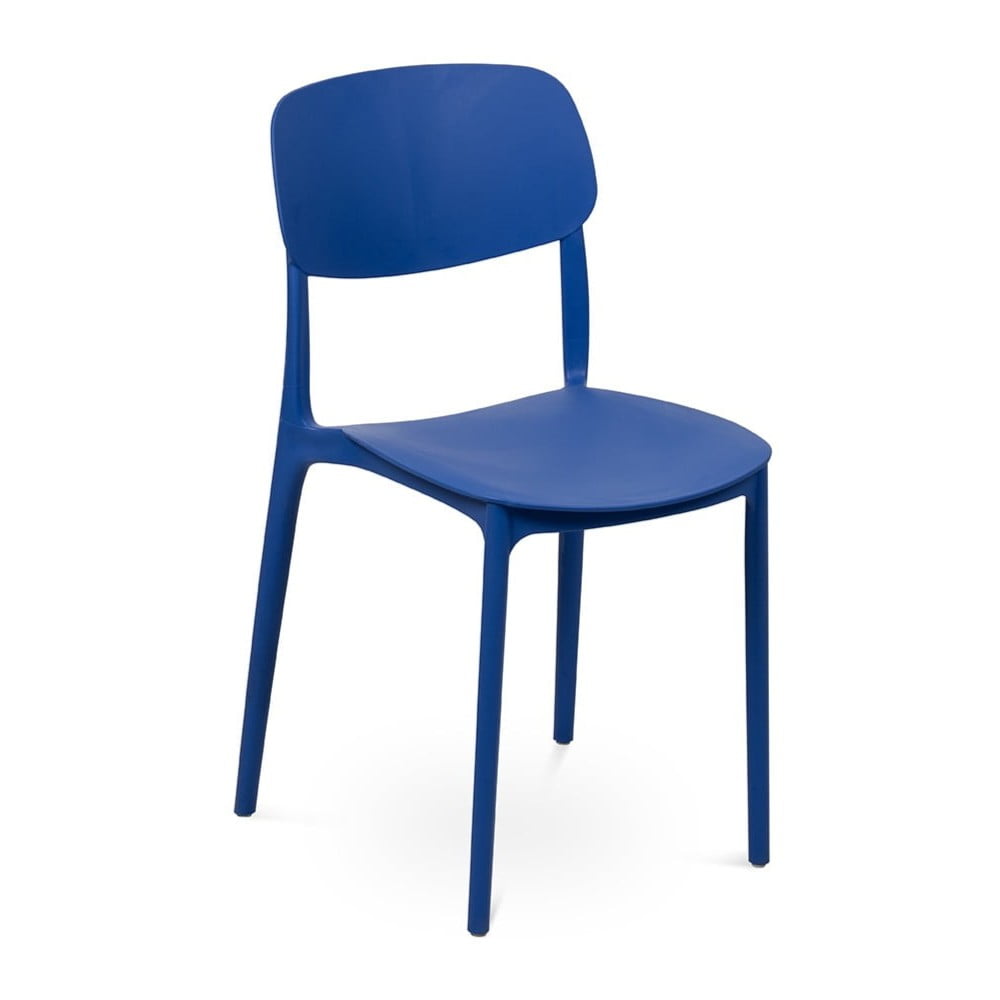 Kék műanyag kerti szék Hébé – Bonami Essentials