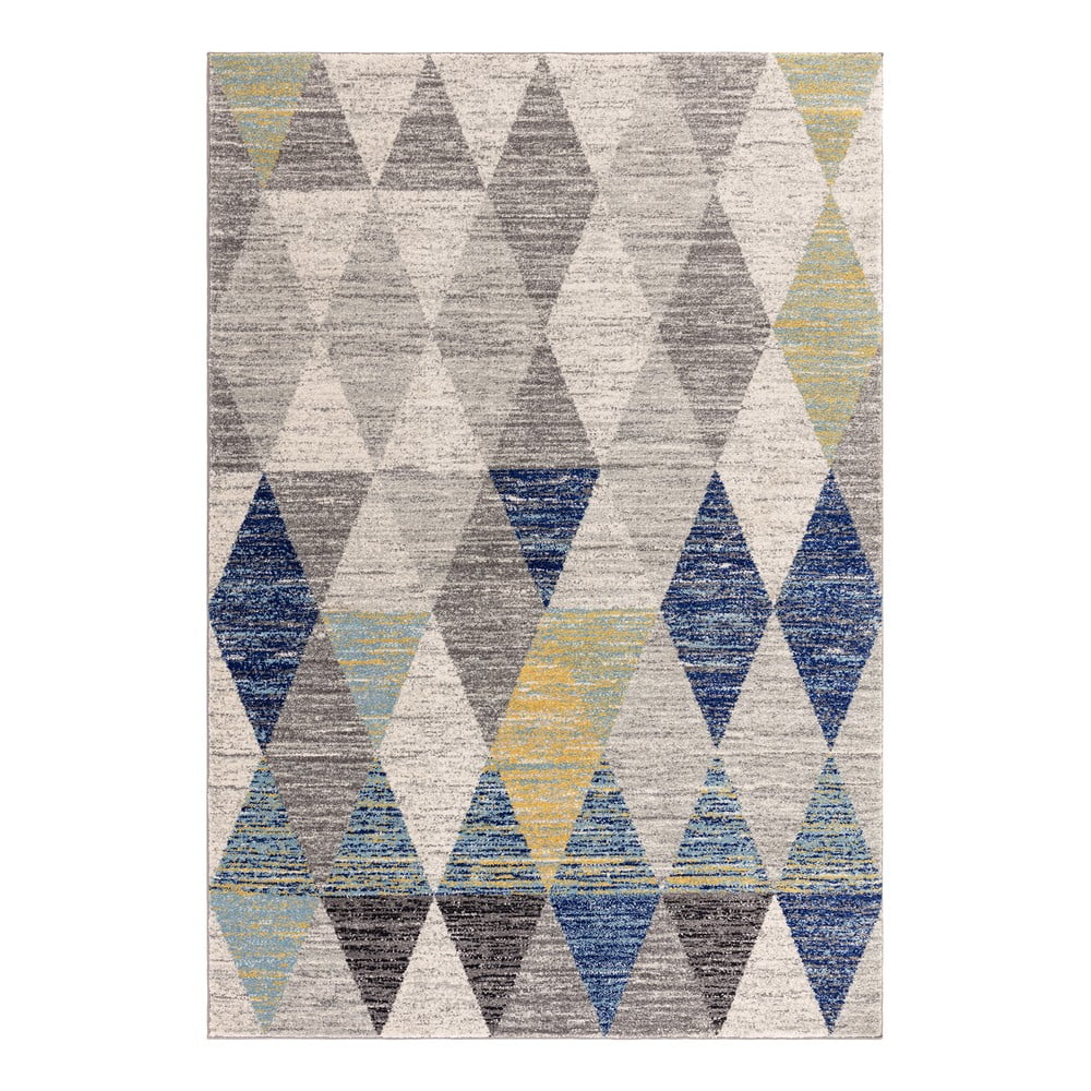 Kék szőnyeg 160x230 cm Muse Harlequin Blue – Asiatic Carpets