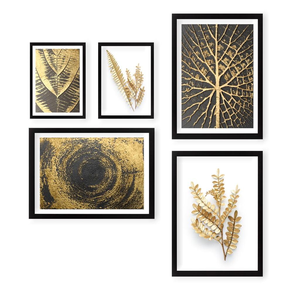 Kép szett 5 db-os 60x20 cm Nature – Vavien Artwork