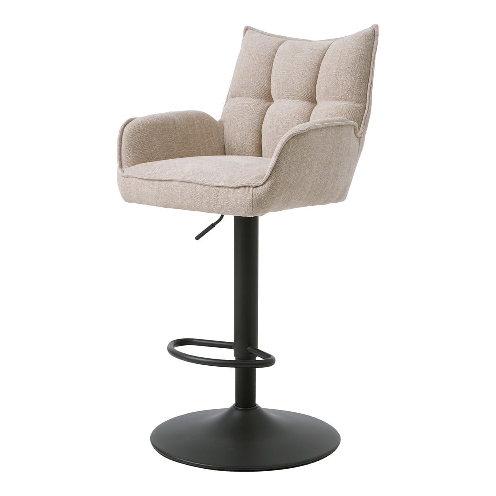 Krémszínű állítható magasságú bárszék szett 2 db-os Marilla – Unique Furniture