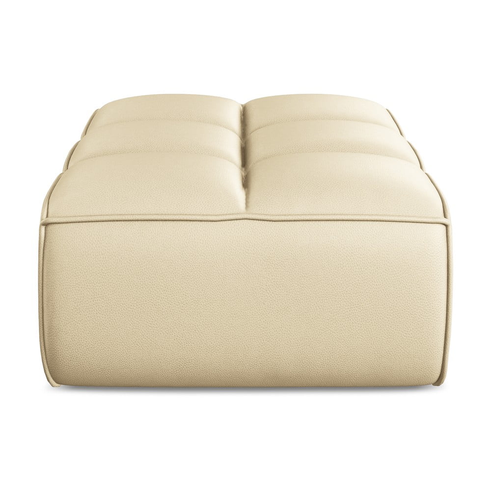 Krémszínű bőrutánzat moduláris lábtartó Kalai – Makamii