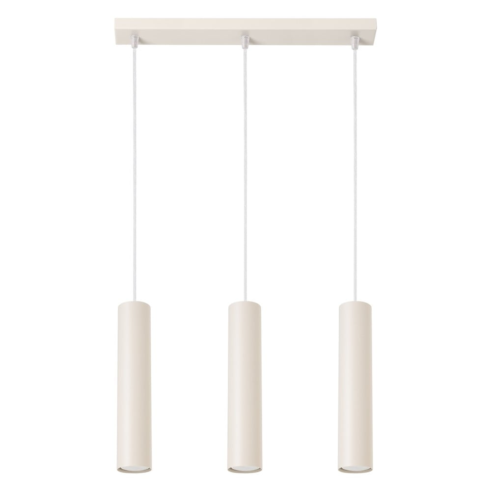 Krémszínű függőlámpa Castro – Nice Lamps