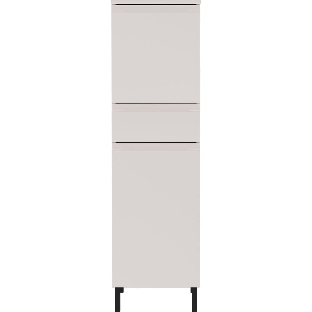 Krémszínű magas-keskeny fürdőszoba szekrény 34x120 cm Salinas – Germania