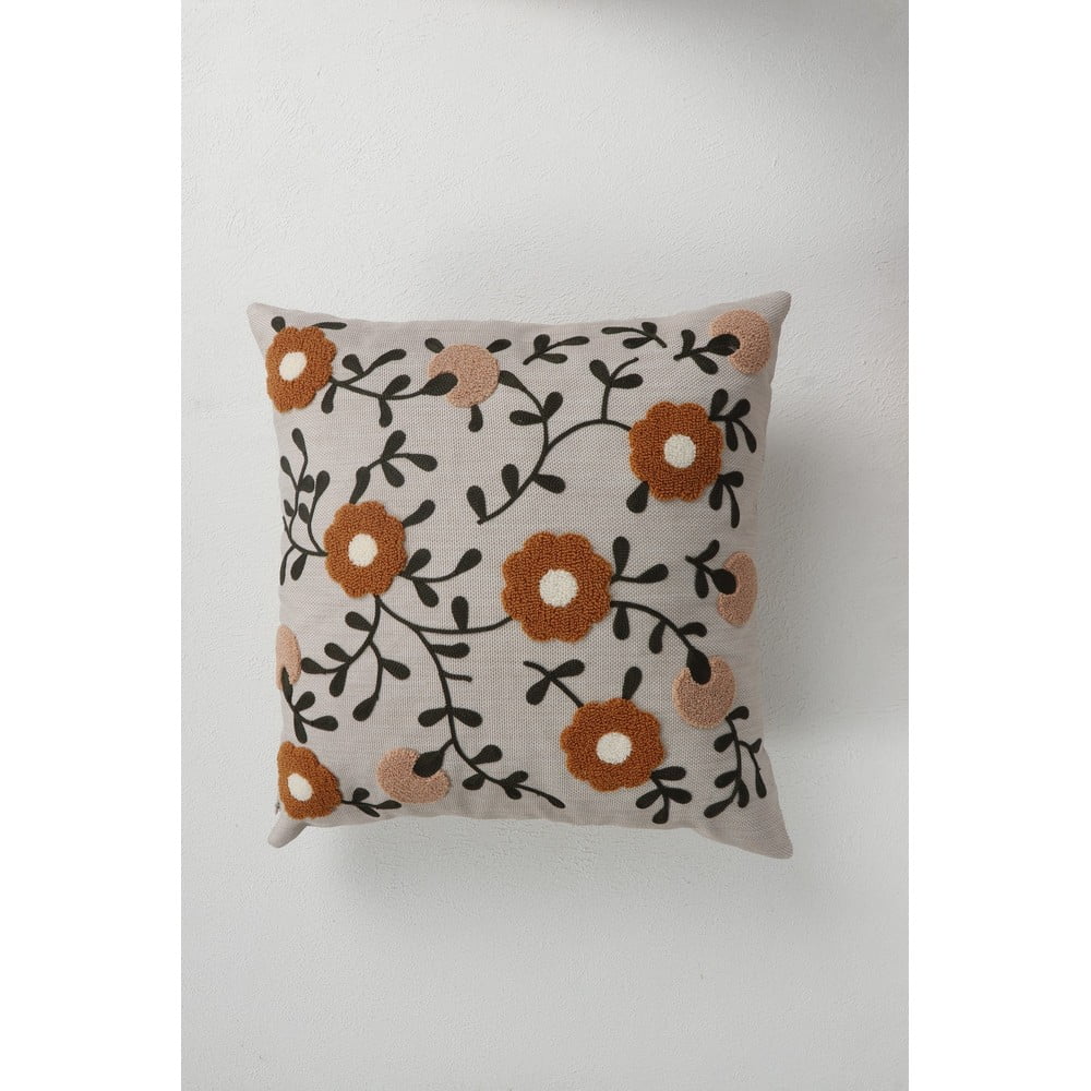 Len díszpárna 43x43 cm Fulya – Mioli Decor