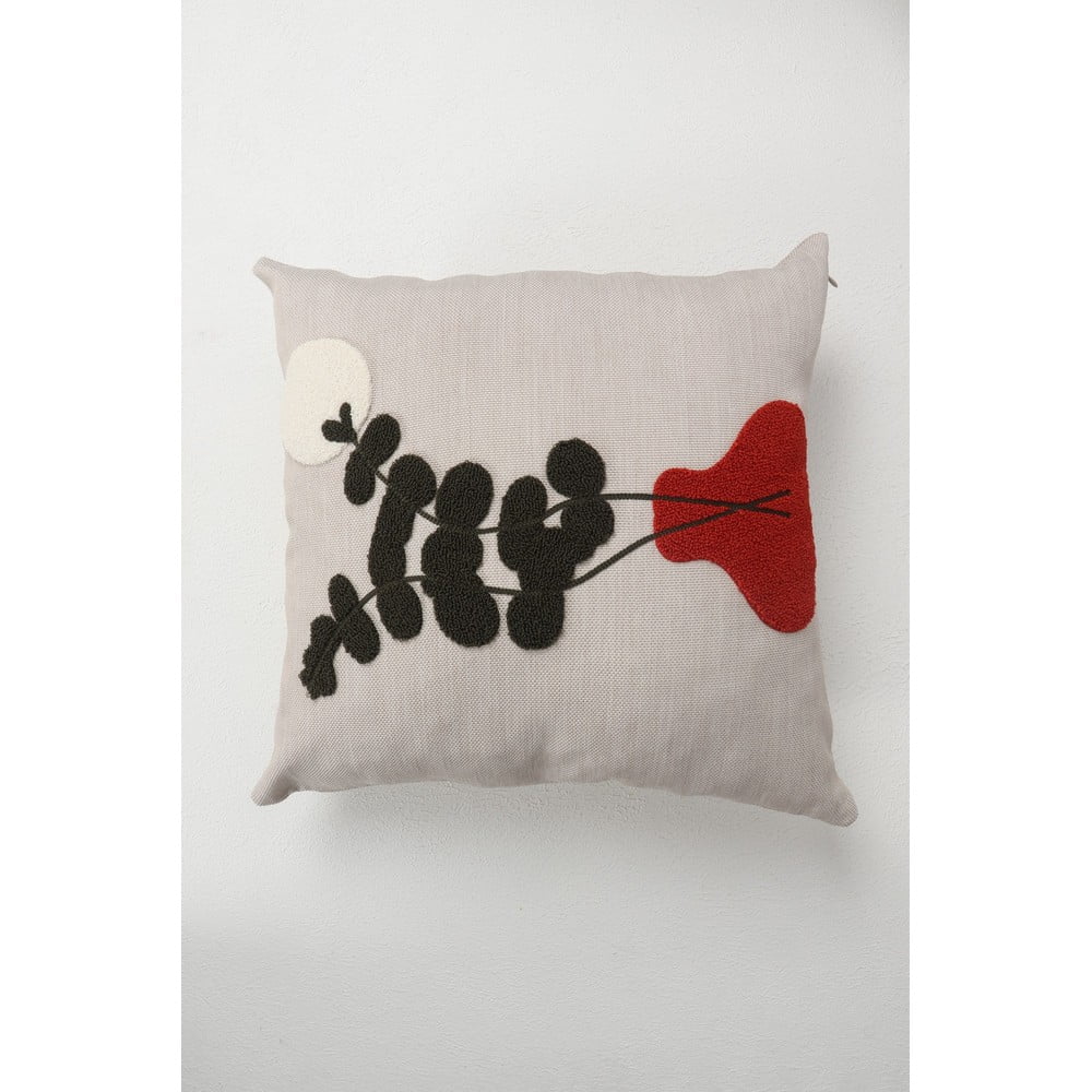 Len díszpárna 43x43 cm Vazo – Mioli Decor