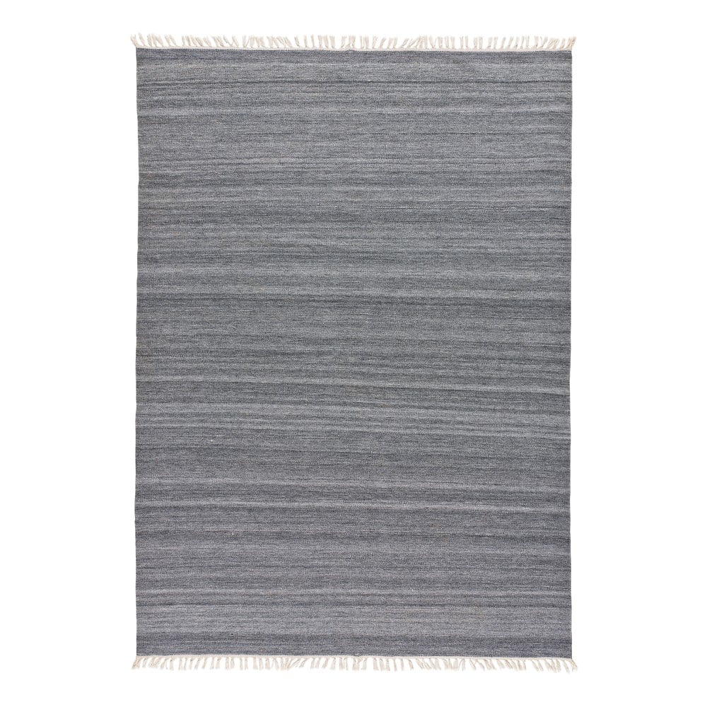 Liso sötétszürke kültéri szőnyeg újrahasznosított műanyagból