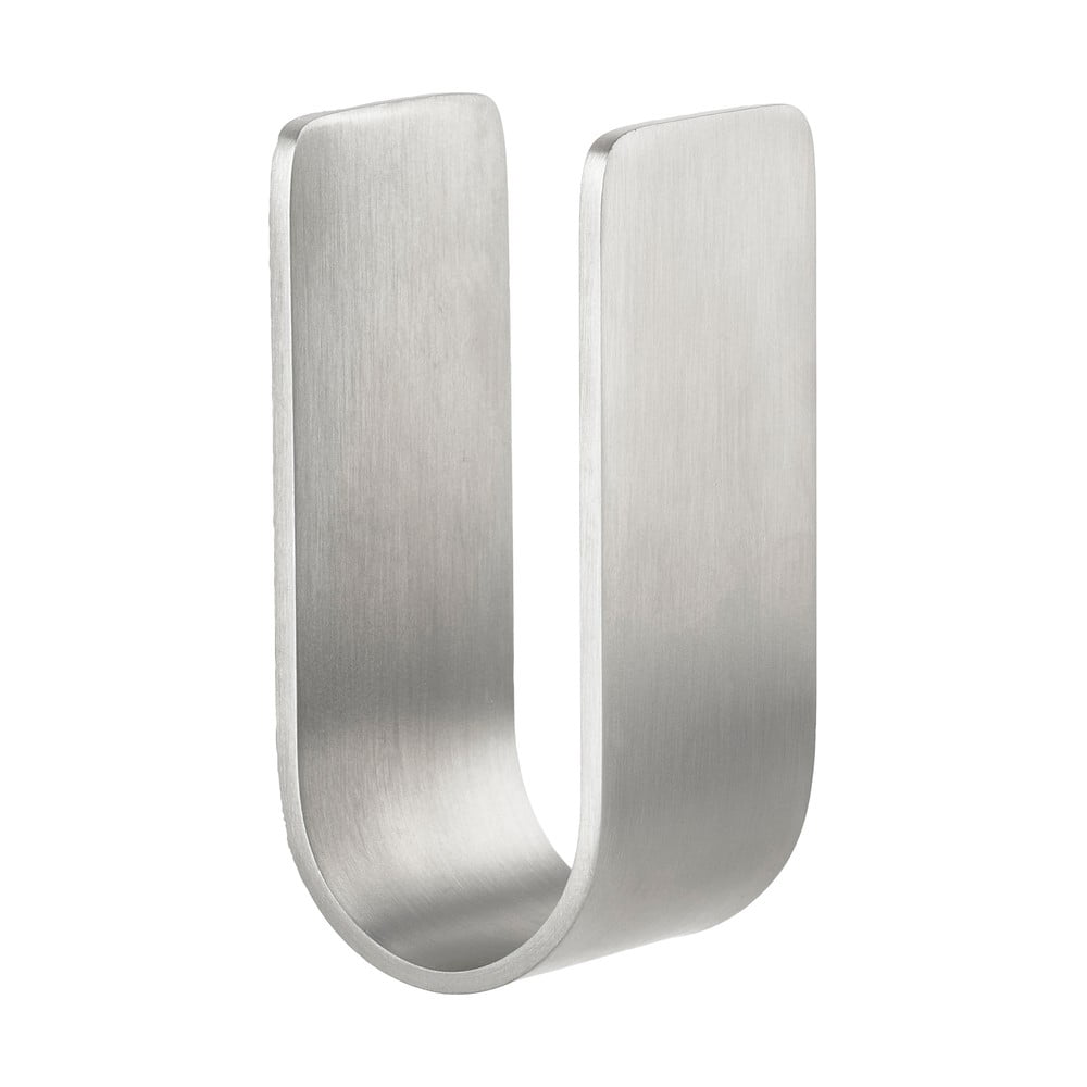 Matt ezüstszínű fali fém akasztó Ume – Zone