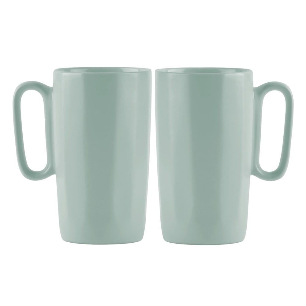 Mentazöld agyagkerámia bögre szett 2 db-os 330 ml Fuori – Vialli Design