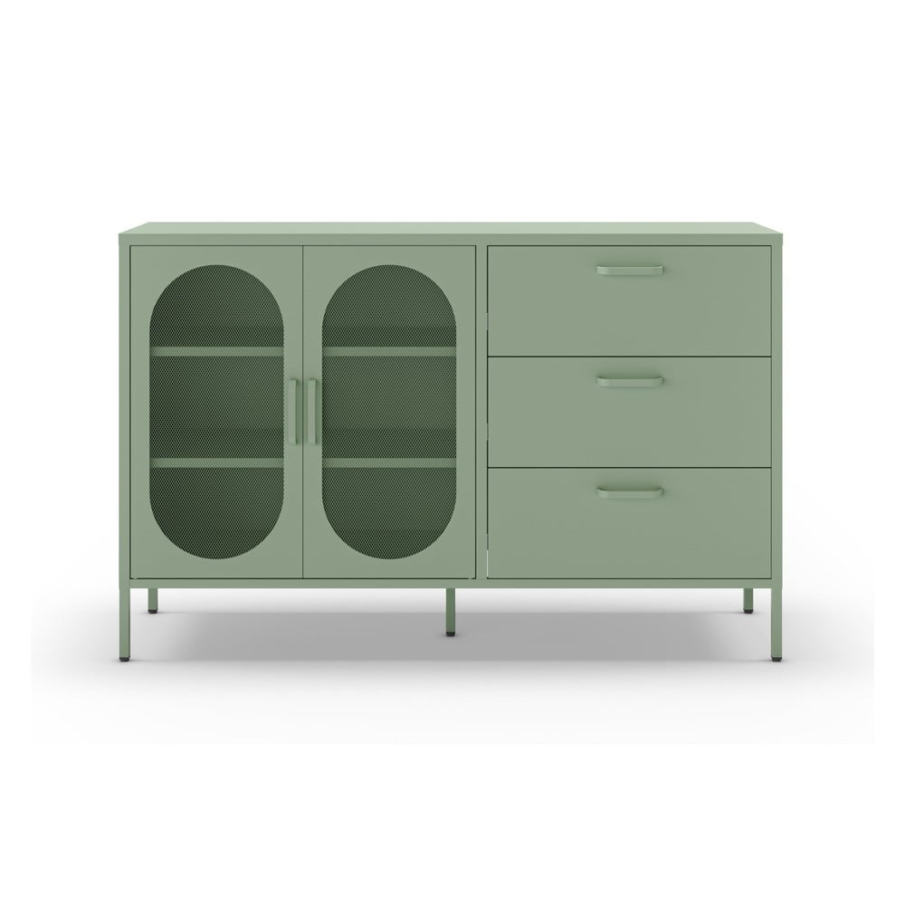 Mentazöld komód 140x90 cm Diora – Marckeric