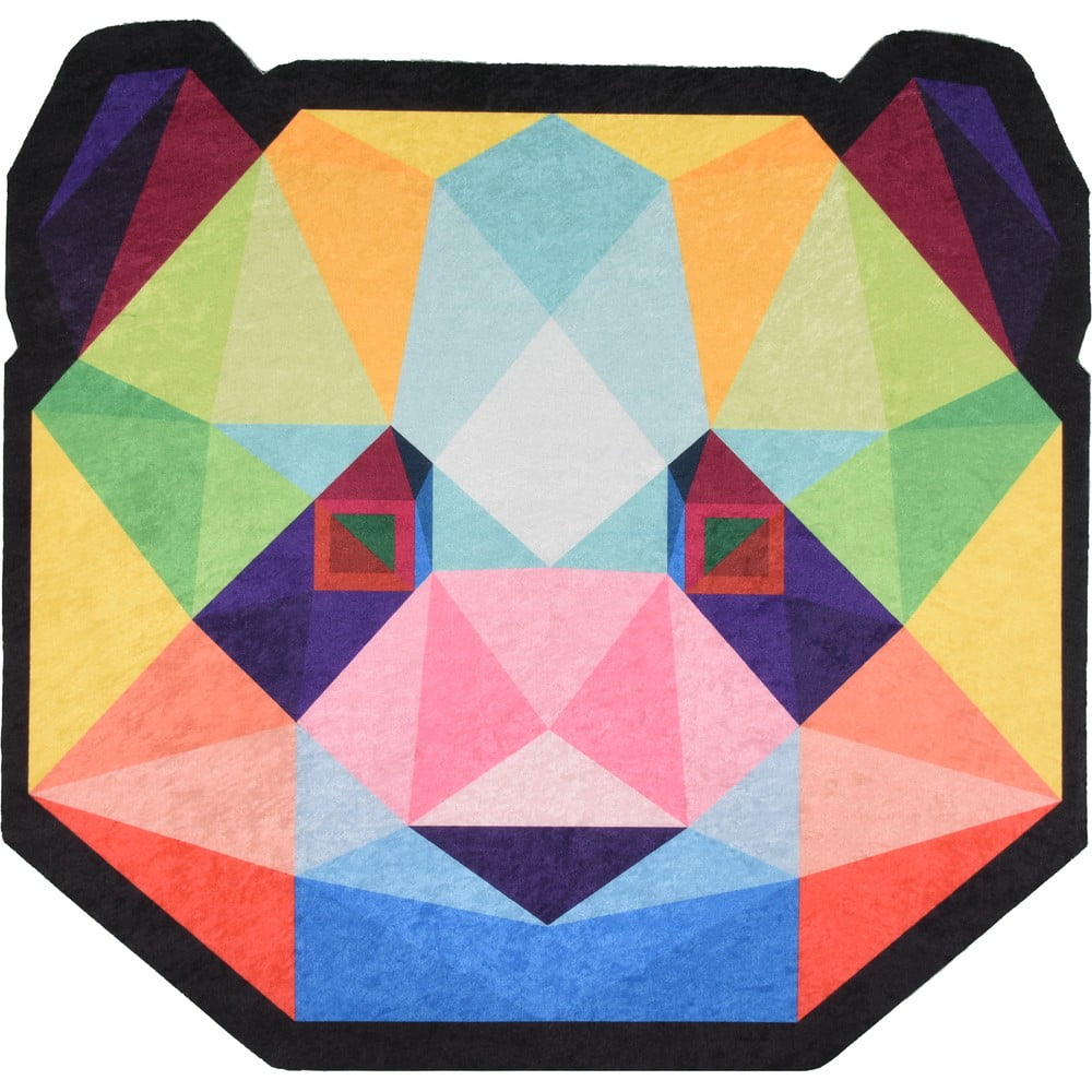 Mosható gyerek szőnyeg ø100 cm Rainbow Panda – Vitaus