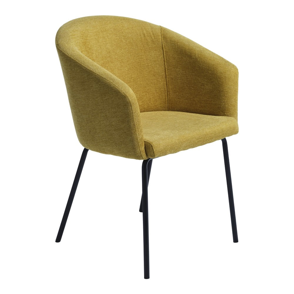 Mustársárga étkezőszék Easton – Unique Furniture
