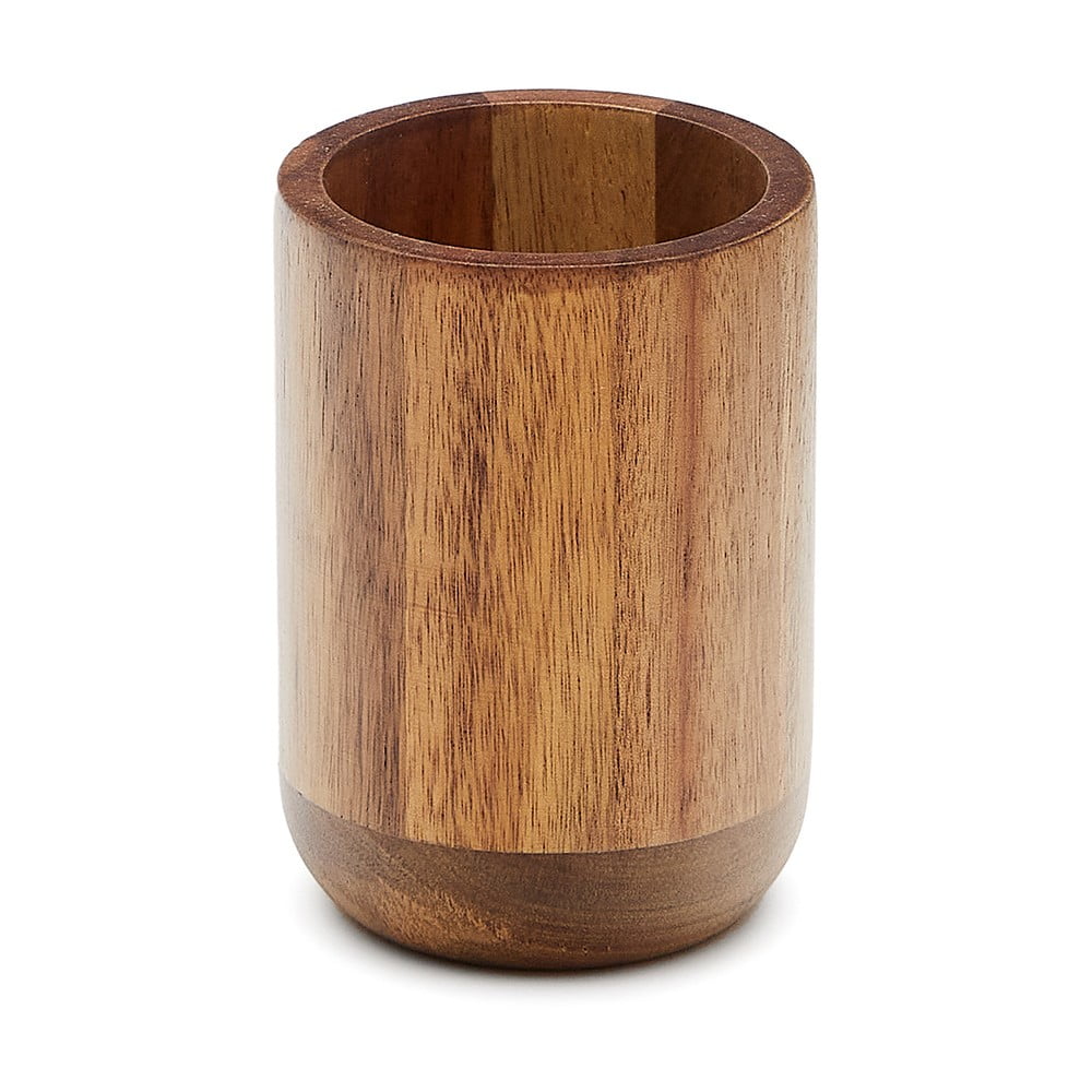 Natúr színű fa fogkefetartó pohár Senda – Kave Home