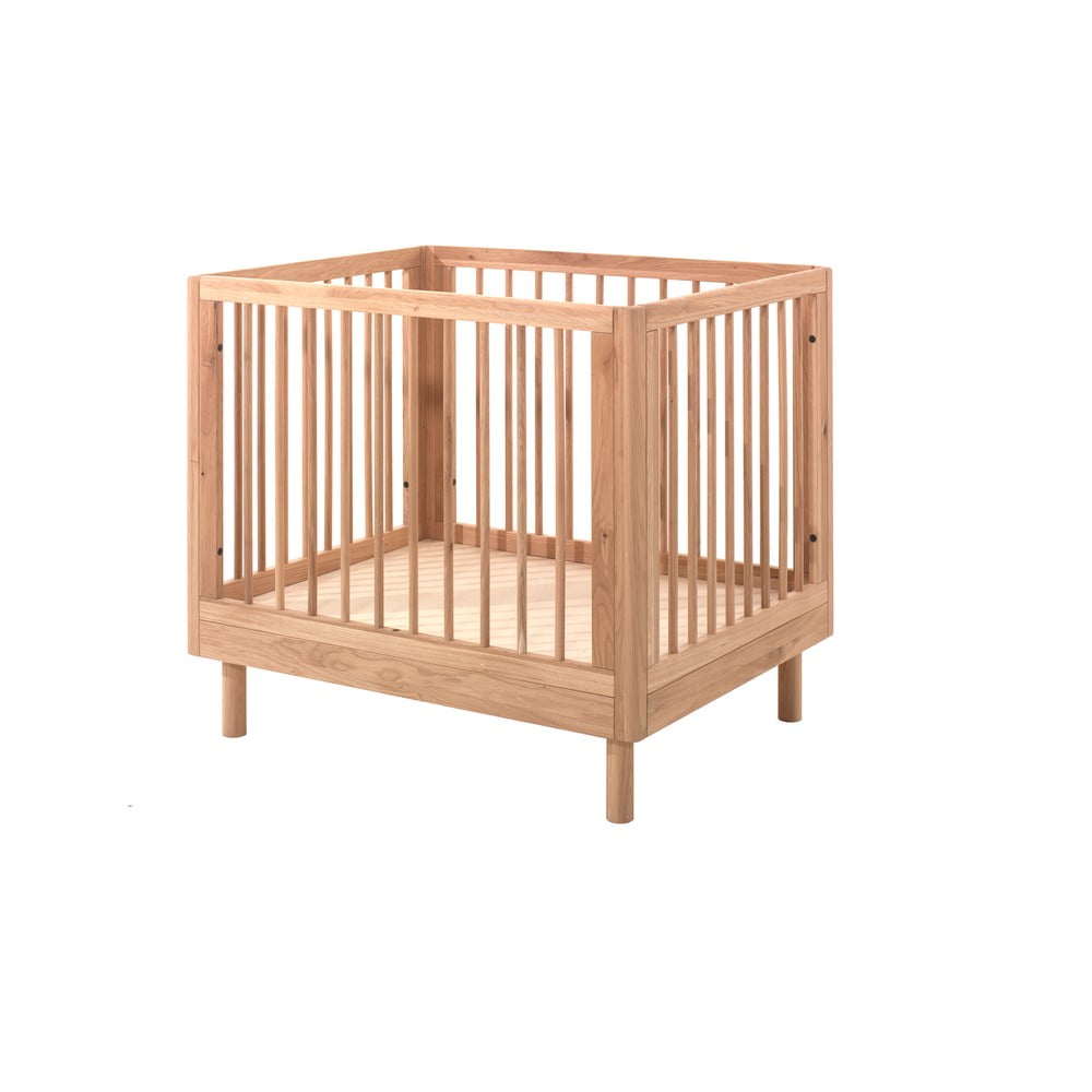 Natúr színű tölgyfa járóka 95x75 cm Forrest – Vipack