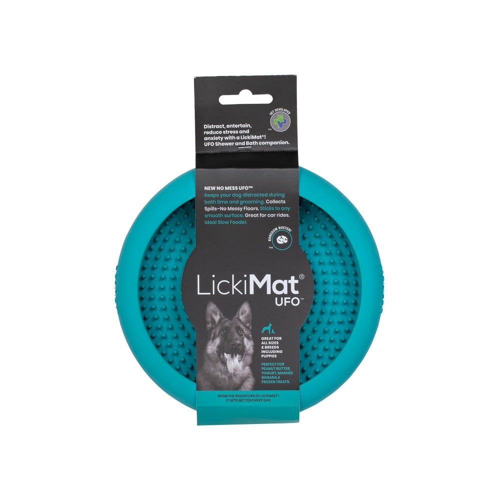 Nyalogatós alátét UFO Turquoise – LickiMat