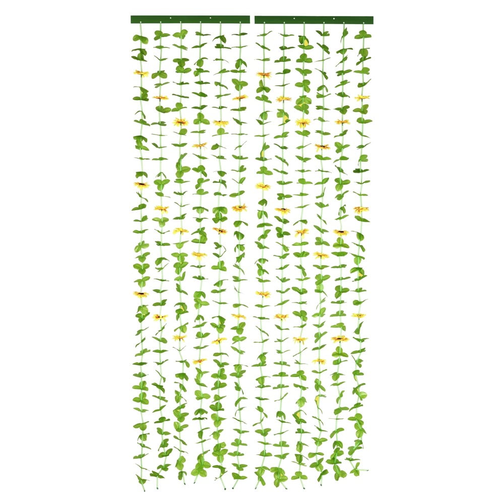 Sárga-zöld függöny ajtóra 90x190 cm Sunflowers – Maximex