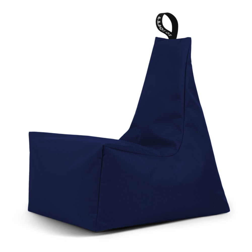 Sötétkék gyerek babzsákfotel Icy M – So Soft?