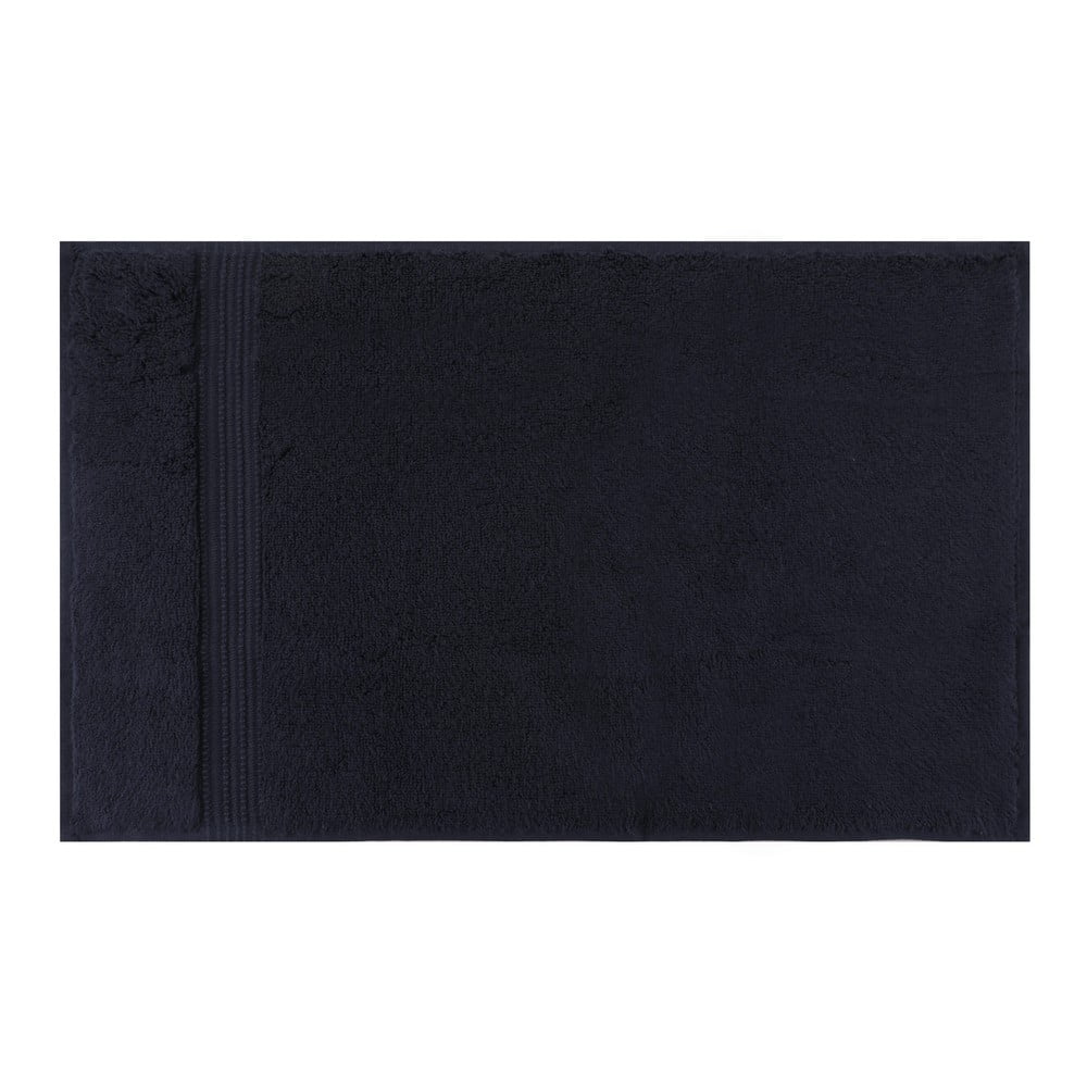 Sötétkék pamut törölköző 30x50 cm Chicago – Foutastic