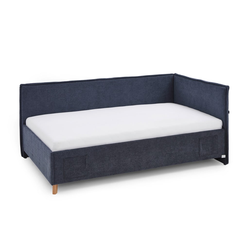 Sötétkék sarok gyerekágy 120x200 cm Fun – Meise Möbel