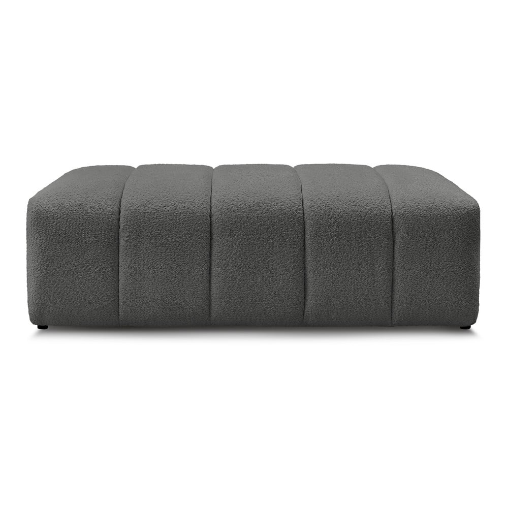 Sötétszürke buklé lábtartó Annecy – Bobochic Paris