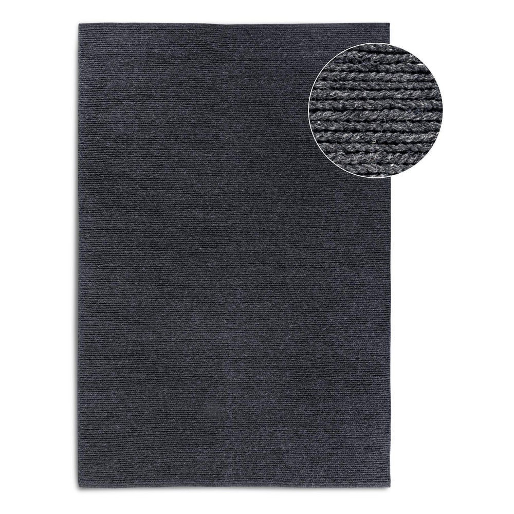 Sötétszürke kézi szövésű gyapjú szőnyeg 80x150 cm Francois – Villeroy&Boch