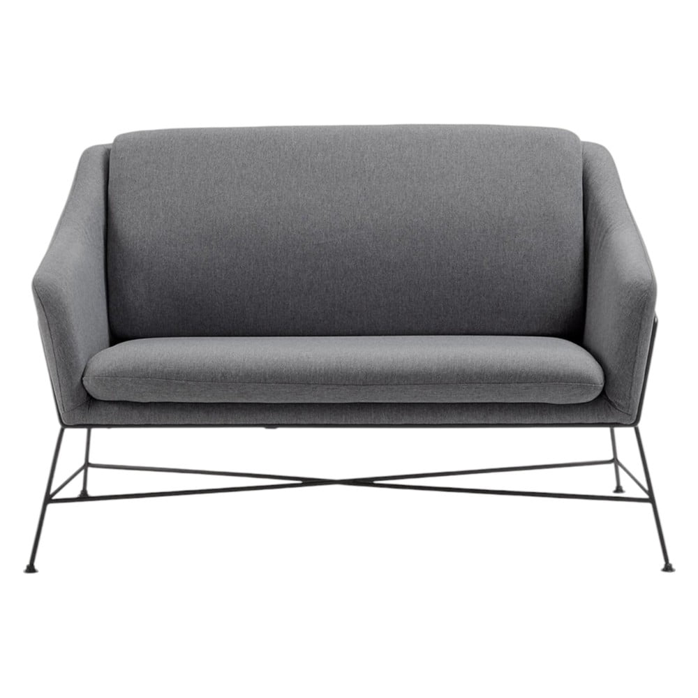 Szürke kanapé 128 cm Brida – Kave Home