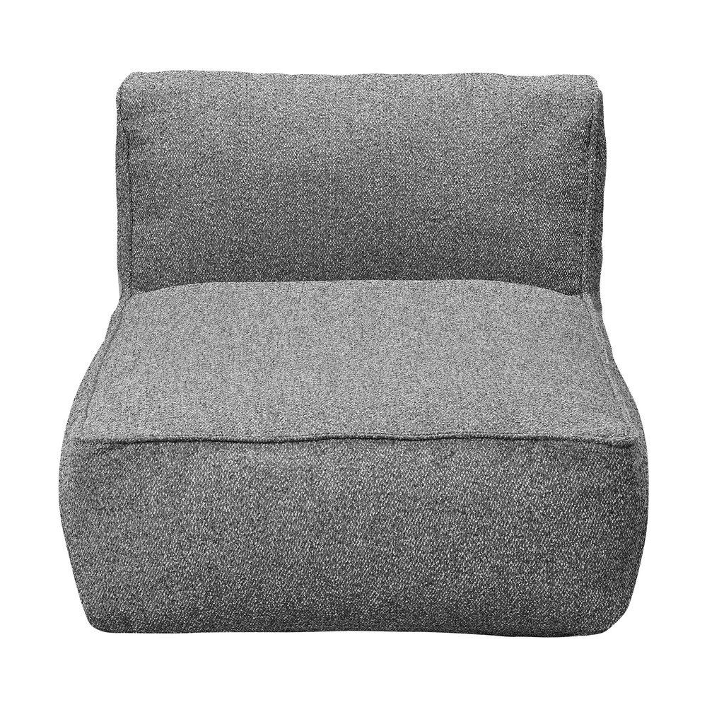 Szürke kerti kanapé modul (középső rész) Grow – Blomus