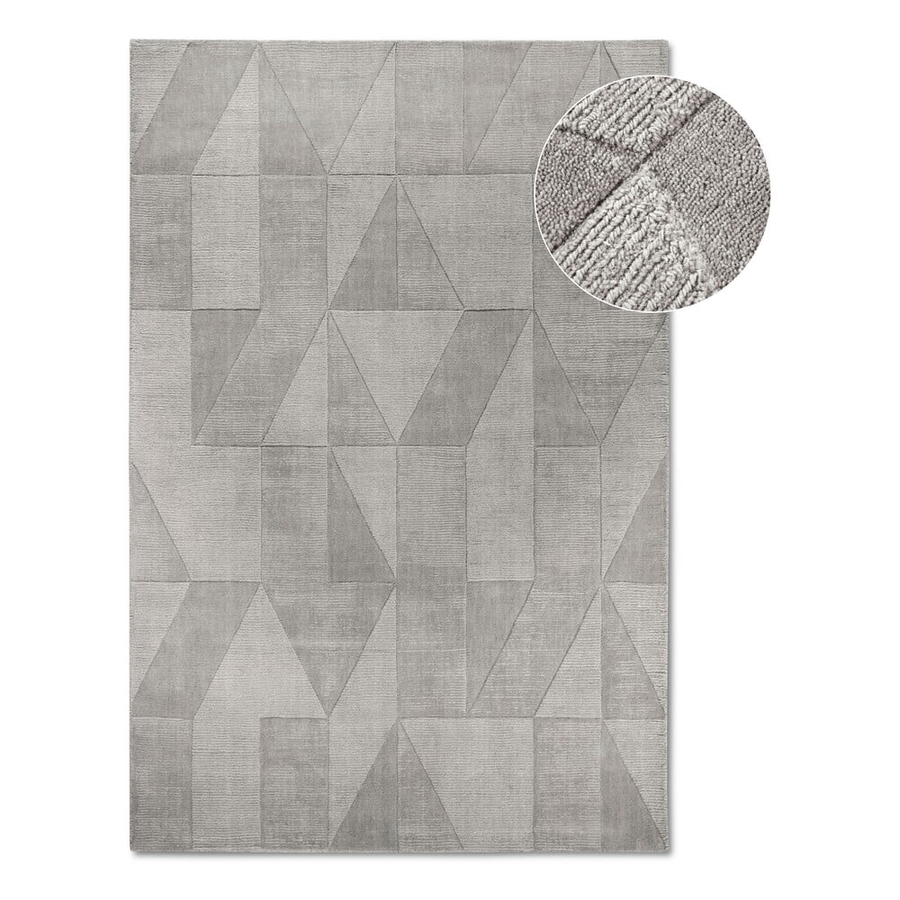 Szürke kézi szövésű gyapjú szőnyeg 160x230 cm Ursule – Villeroy&Boch