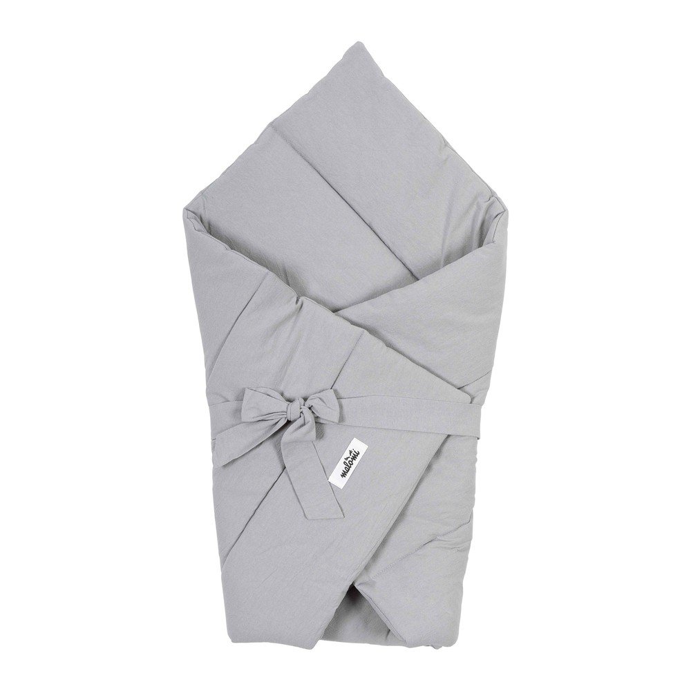 Szürke pamut pólya 75x75 cm – Malomi Kids