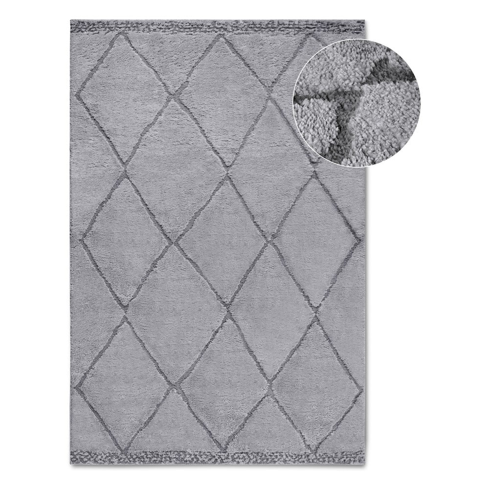 Szürke szőnyeg 200x280 cm Perrotin Light Grey – Elle Decoration