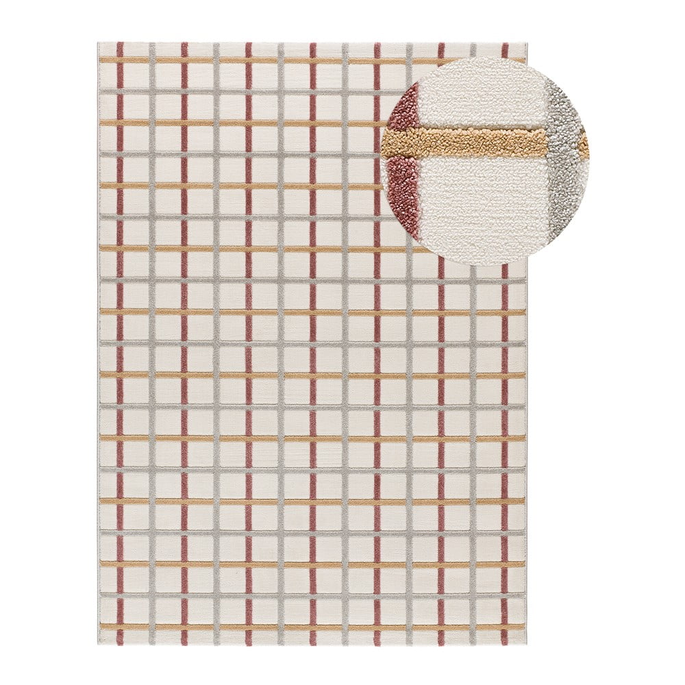 Téglavörös-krémszínű szőnyeg 160x230 cm Karisma – Universal