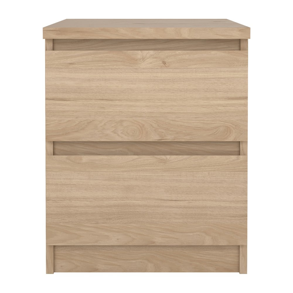 Természetes színű éjjeliszekrény tölgyfa dekorral Naia - Tvilum