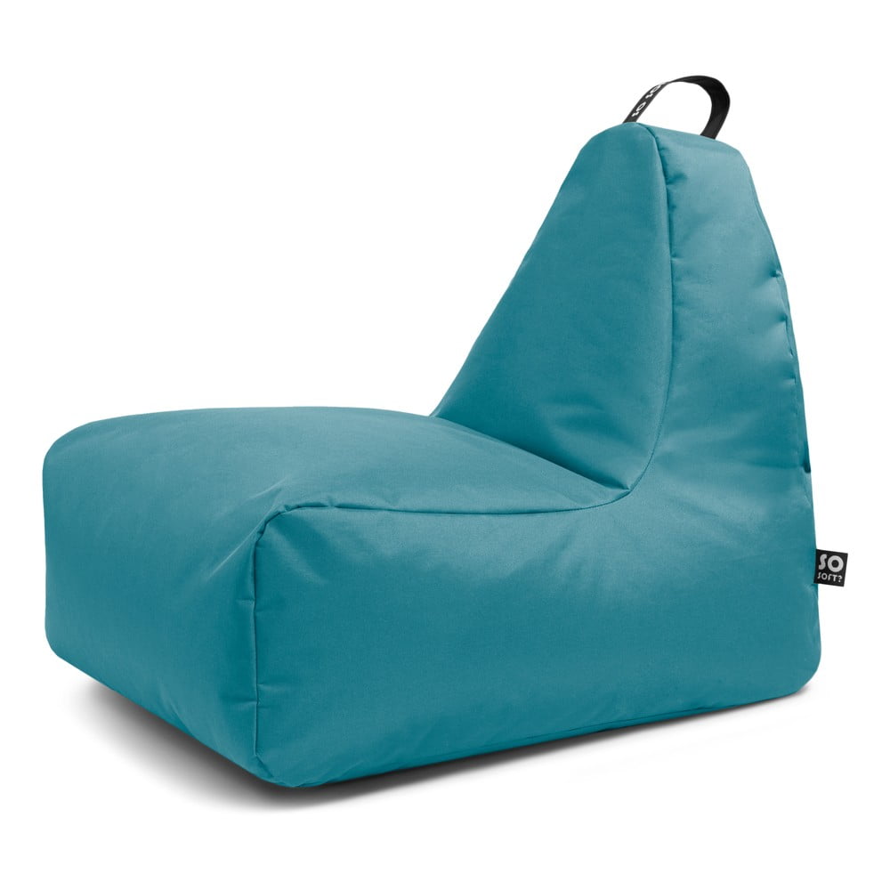 Türkiz babzsákfotel Chill L – So Soft?