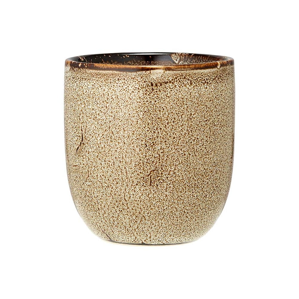 Világosbarna agyagkerámia eszpresszó bögre 300 ml Cafe – Ladelle