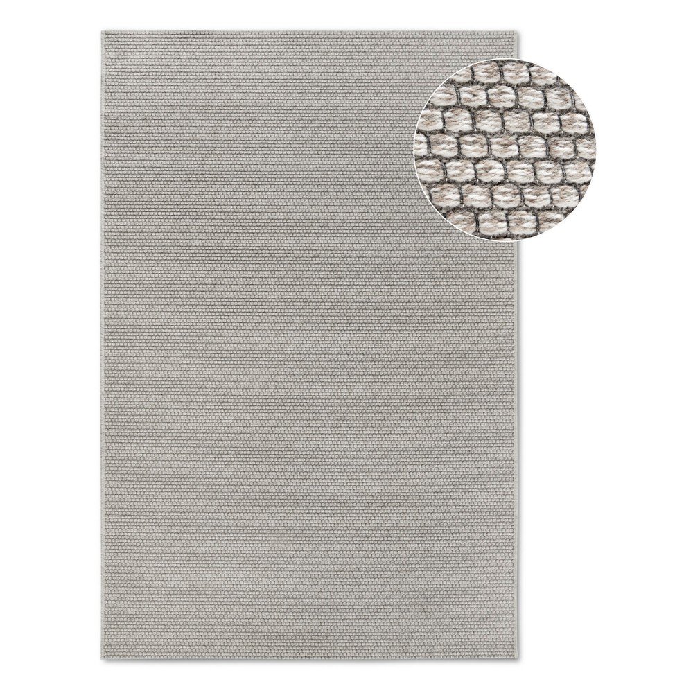 Világosszürke gyapjú szőnyeg 200x290 cm Charles – Villeroy&Boch