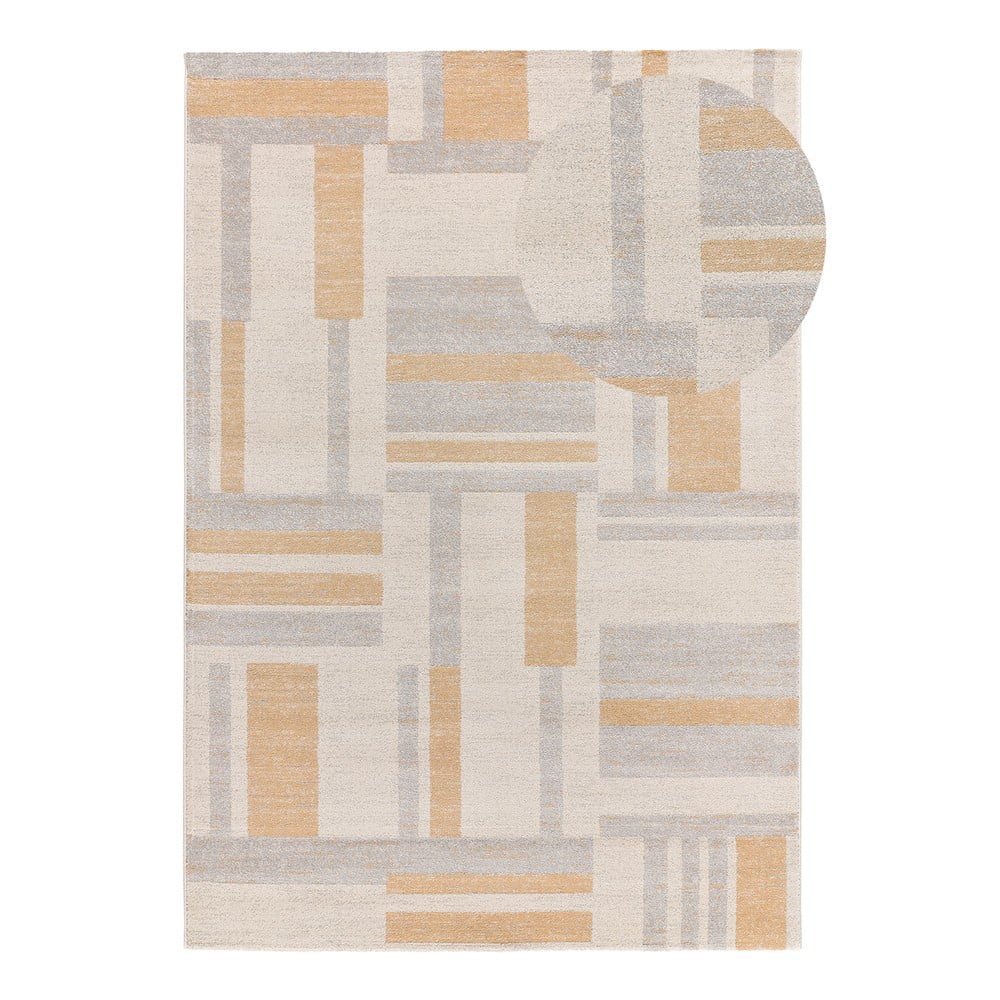 Világosszürke-krémszínű szőnyeg 200x290 cm Craft – Universal