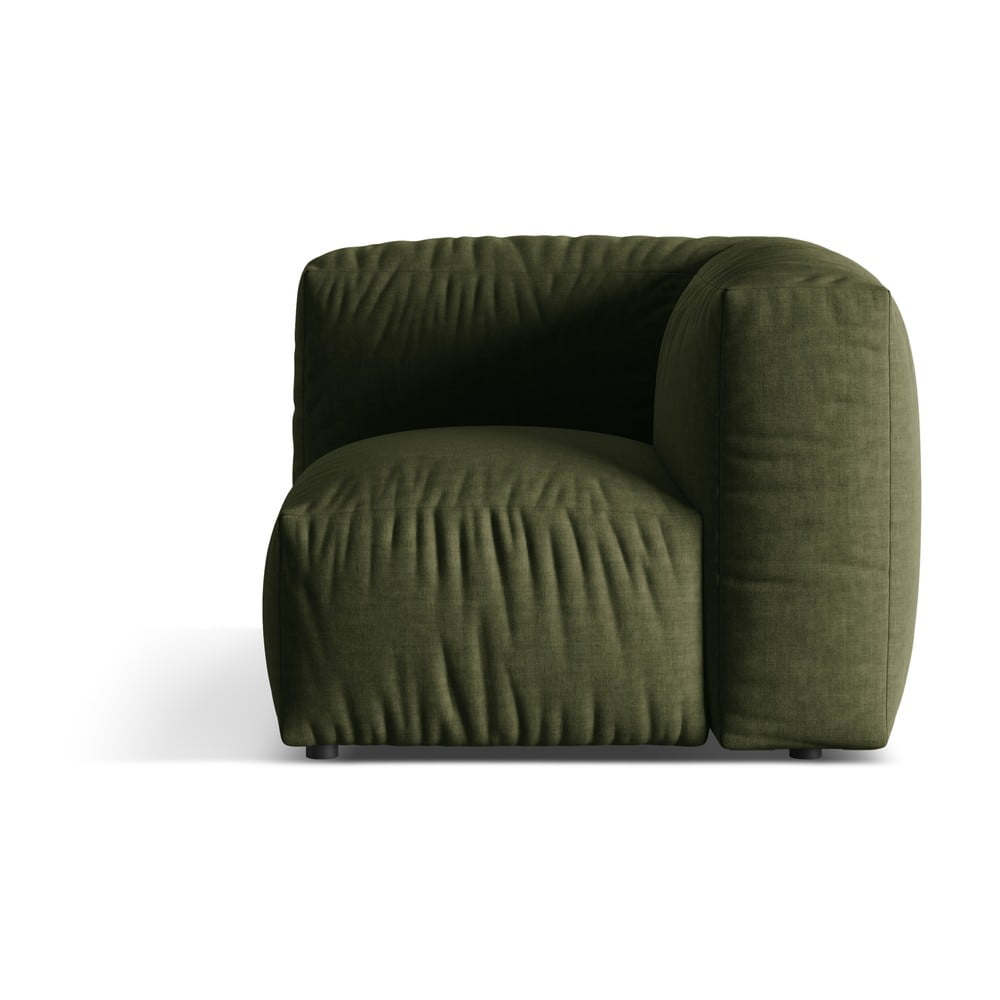 Zöld kanapé modul (variálható) Martina – Micadoni Home